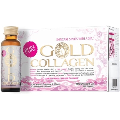 Gold Collagen Pure  Liquid Collagen Supplement Early Signs of Aging 10x50ml 10 ea, $5.50/1ea