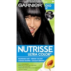 Nutrisse Ultra Color, Permanent Hair Dye, Black 10