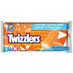 Twizzler Orange Cream Pop Filled Twists Candy 311 g, $1.29/100g