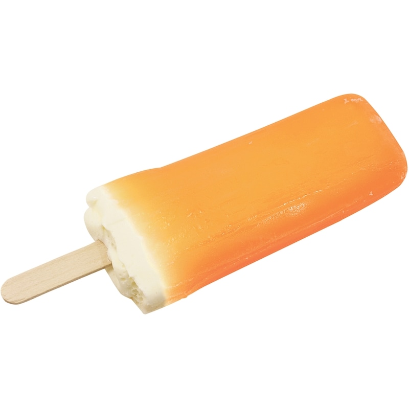 Orange Cream Pop Filled Twists Candy