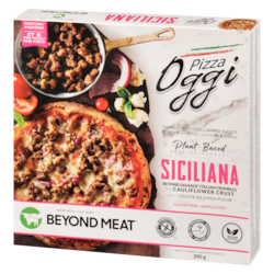 Oggi Vegan Pizza Beyond Meat Sausage - 390 g | Your Independent Grocer