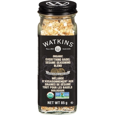 Watkins Everything Bagel Sesame Seasoning Blend Organic 85 g, $9.40/100g
