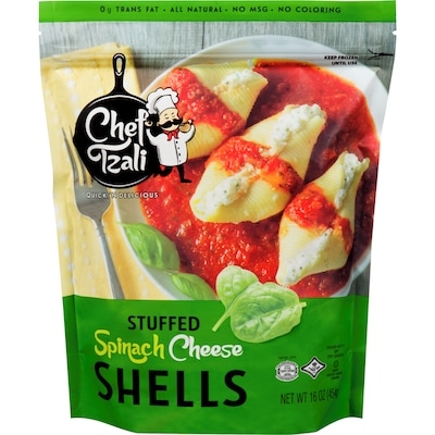 Chef Tzali Shells Stuffed Spinach Cheese 454 g, $3.52/100g
