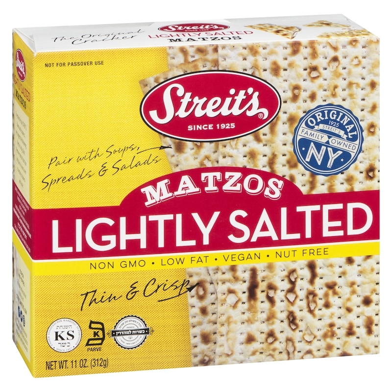 Kosher Matzos Lightly Salted