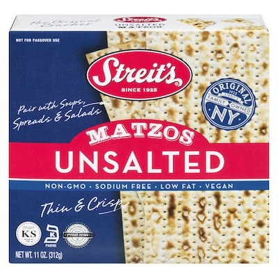 Streit's Matzos Unsalted 312 g, $2.24/100g