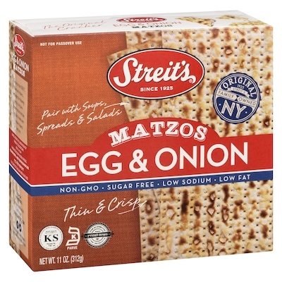 Matzos Egg & Onion
