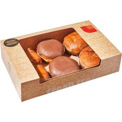 null Deluxe Donuts, Assorted 6-pack 720 g, $1.04/100g