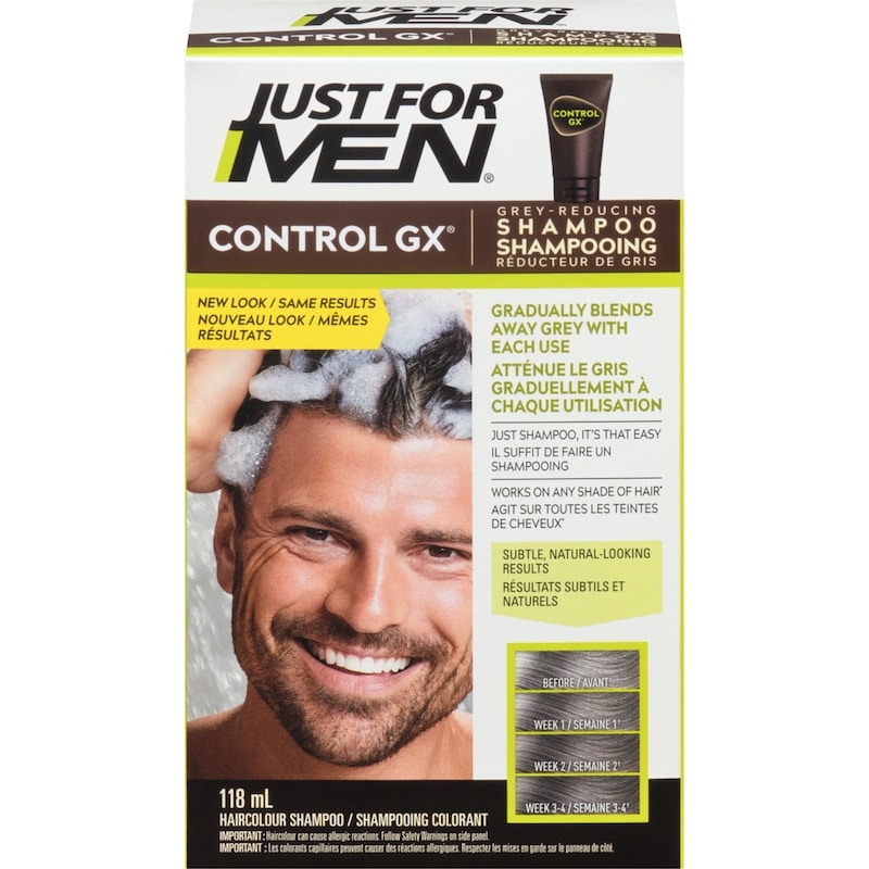 Men's Hair Colour Control Gx Grey Reducing Shampoo