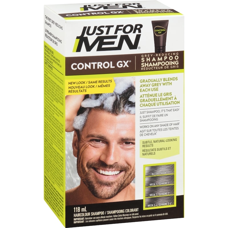 Men's Hair Colour Control Gx Grey Reducing Shampoo