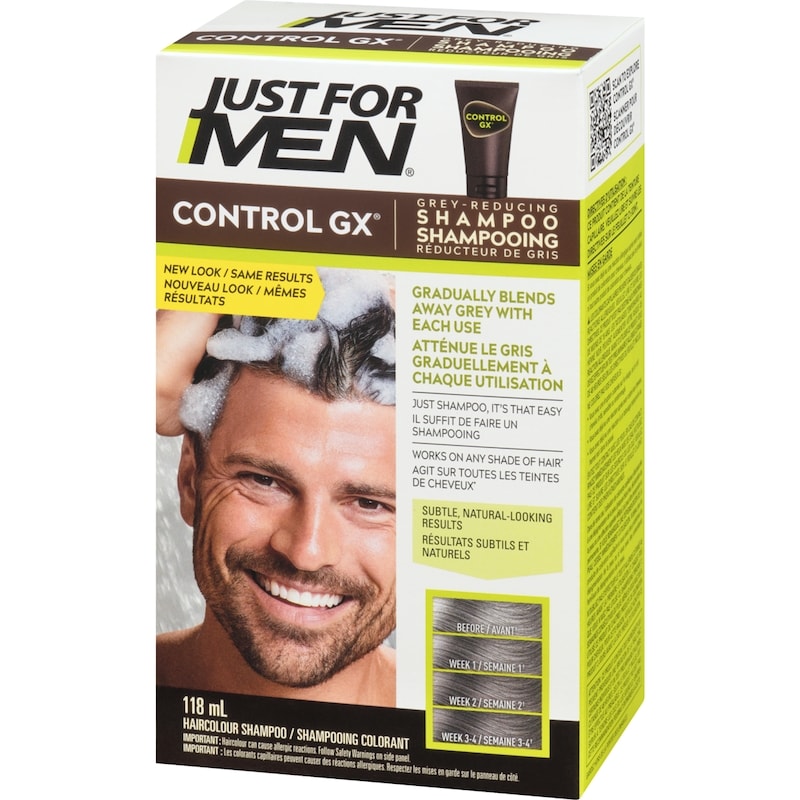 Men's Hair Colour Control Gx Grey Reducing Shampoo