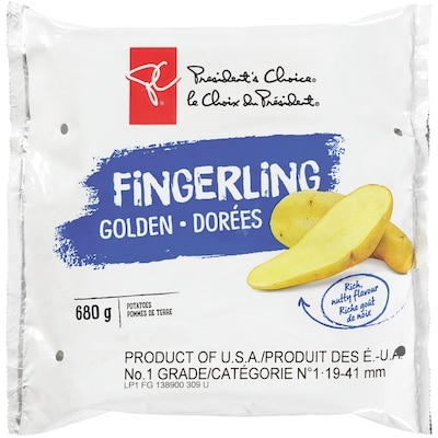 President's Choice Fingerling Potatoes 680 g, $0.73/100g