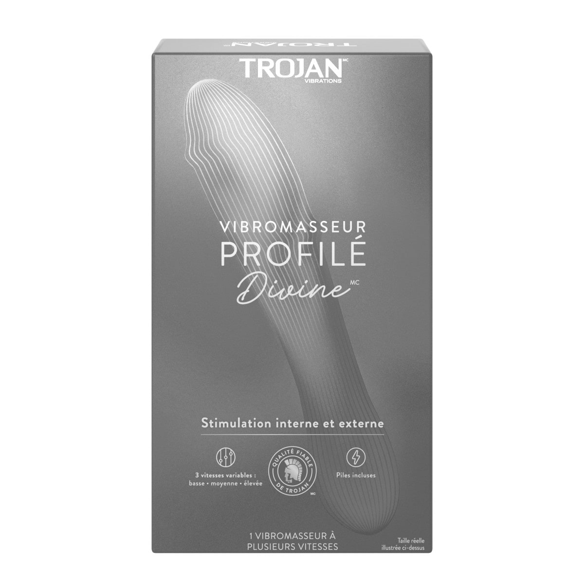 Trojan Divine Contoured Massager 1 ea, $27.99/1ea