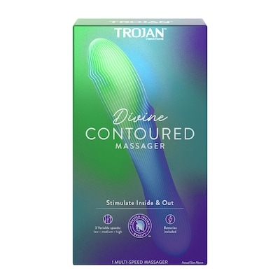 Trojan Vibrations Divine Des Courbes Pour Un Massage En Profondeur 1 ea, 26,99 $/1ch