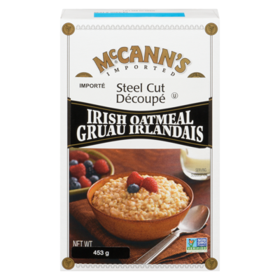 McCanns Irish Oatmeal Steel Cut 453 g, $1.32/100g