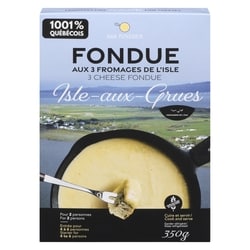 null 3 Cheese Fondue 350 g, $6.28/100g
