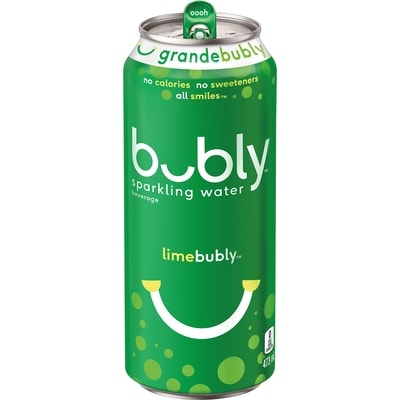 Bubly Sparkling Water Sparkling Water Limebubly 473 ml, $0.53/100ml
