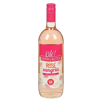 Ole Sangrita Wine Beverage Rosé Sangria (ID required at pick-up) 1 l, $0.88/100ml