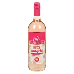 Ole Sangrita Boisson au vin rosé sangria (Pièce d’identité requise au moment du ramassage) 1 l, 0,70 $/100ml