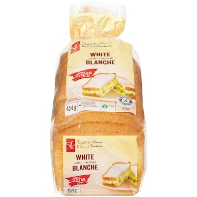 le Choix du Président Pain Blanc Sans Gluten 454 g, 1,43 $/100g