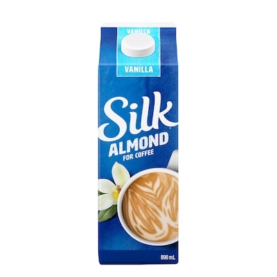 Silk Almond for Coffee, Vanilla Flavour, Plant Based Dairy Free Coffee Creamer 890ml 890 ml, $0.62/100ml
