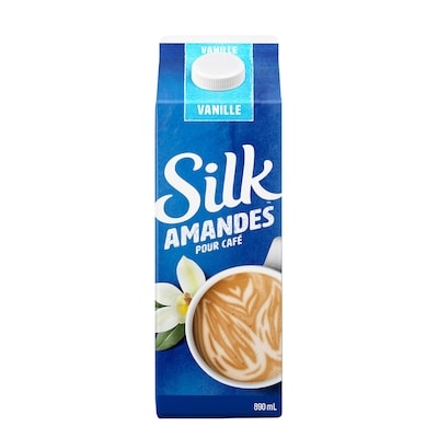 Silk Amandes pour café, Vanille 890 ml, 0,56 $/100ml