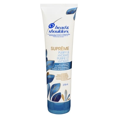 Head & Shoulders Supreme Purify & Hydrate Hair & Scalp Conditioner 278 ml, $4.31/100ml