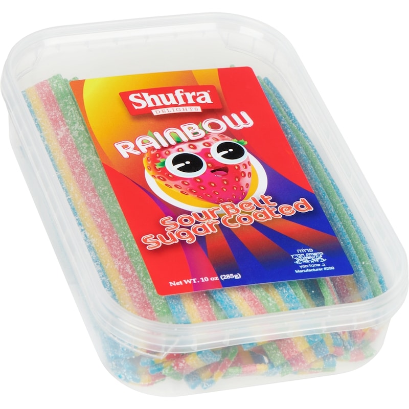 Sour Belt Sugar Coated Rainbow