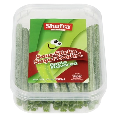 Gesher SHUFRA BATONS ACIDULES POMME 285 g, 2,63 $/100g