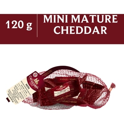 null Mini Mature Cheddar Cheese 120 g, $5.41/100g