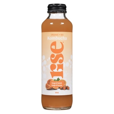 Rise Kombucha Orange & Turmeric 414 ml, $0.97/100ml