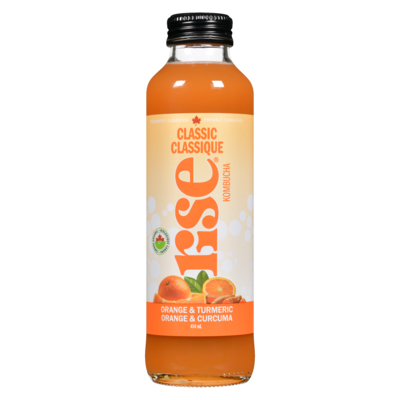 Rise Kombucha Orange & Turmeric 414 ml, $0.85/100ml