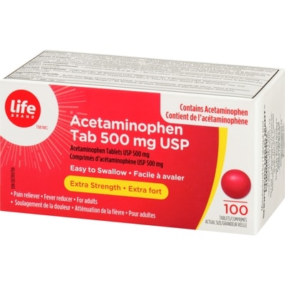 Acétaminophène Life 500 mg