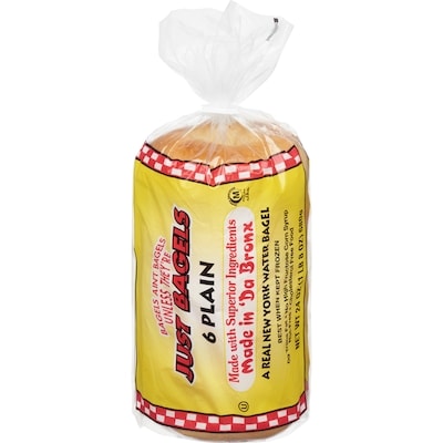 null Plain Bagels 600 g, $1.13/100g