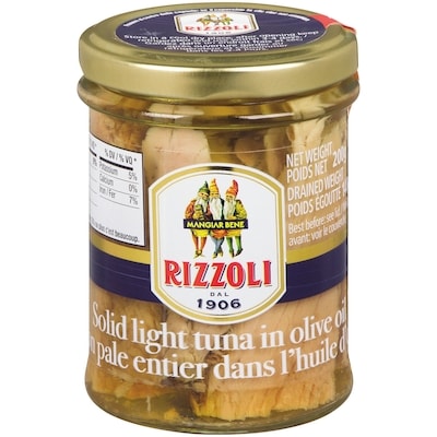 Rizzoli Solid Light Tuna In Olive Oil 200 g, $5.50/100g
