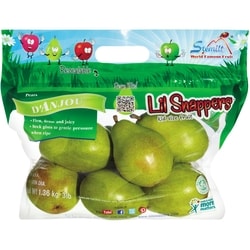 Snappers Organic Lil Snapper 2Lb Pears 0.907 kg, $0.77/100g