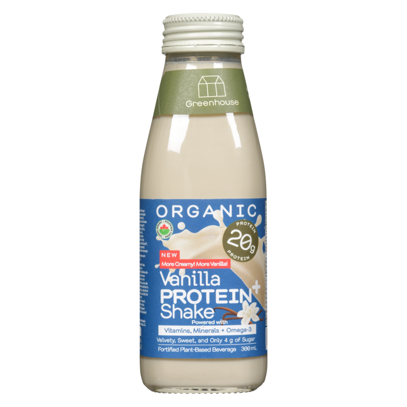 Greenhouse Organic Shake Vanilla Almond Brekky - 300 ml | Fortinos