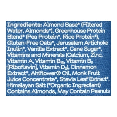 Organic Plant-Based Vanilla Protein Shake