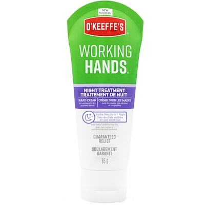 O’Keeffe’s Crème de soin de nuit pour les mains 85 g, 17,64 $/100g