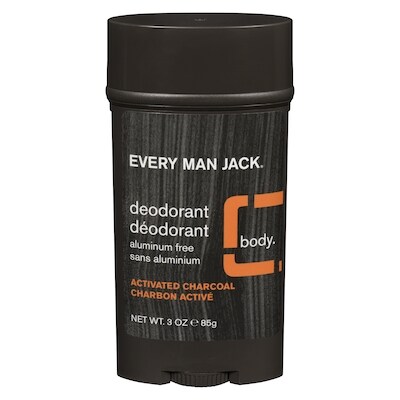Every Man Jack Activated Charcoal Deodorant 76 g, $11.83/100g