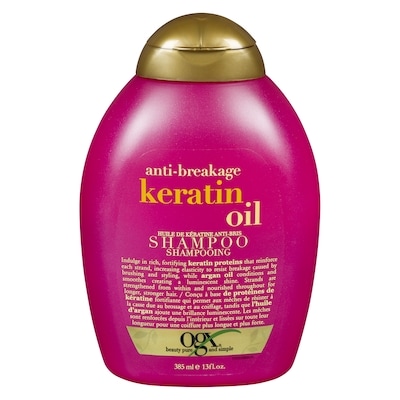 Ogx Anti-Breakage + Keratin Oil Shampoo 385 ml, $2.98/100ml