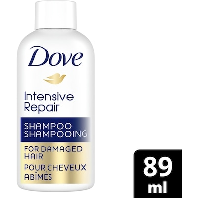 Dove Shampooing Avec Complexe Bio-Nourish Réparation Intensive 89 ml, 5,49 $/100ml