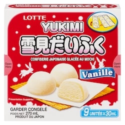 Lotte Lotte Mochi Vanille 270 g, 2,59 $/100g