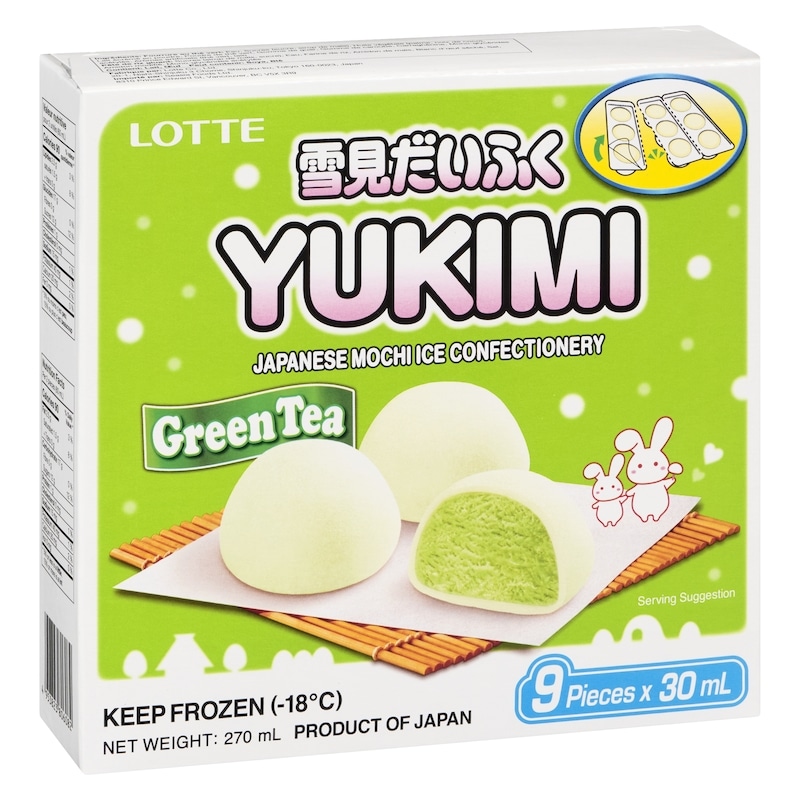 Green Tea Japanese Mochi Ice Confectionary