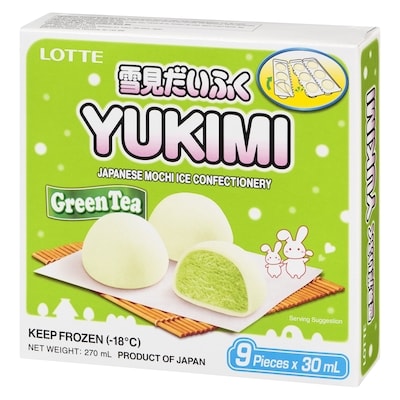 Green Tea Japanese Mochi Ice Confectionary