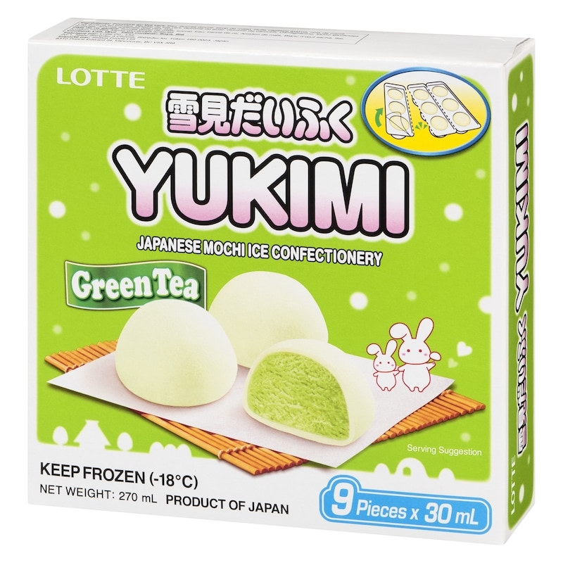 Green Tea Japanese Mochi Ice Confectionary