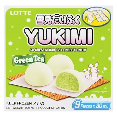 Green Tea Japanese Mochi Ice Confectionary