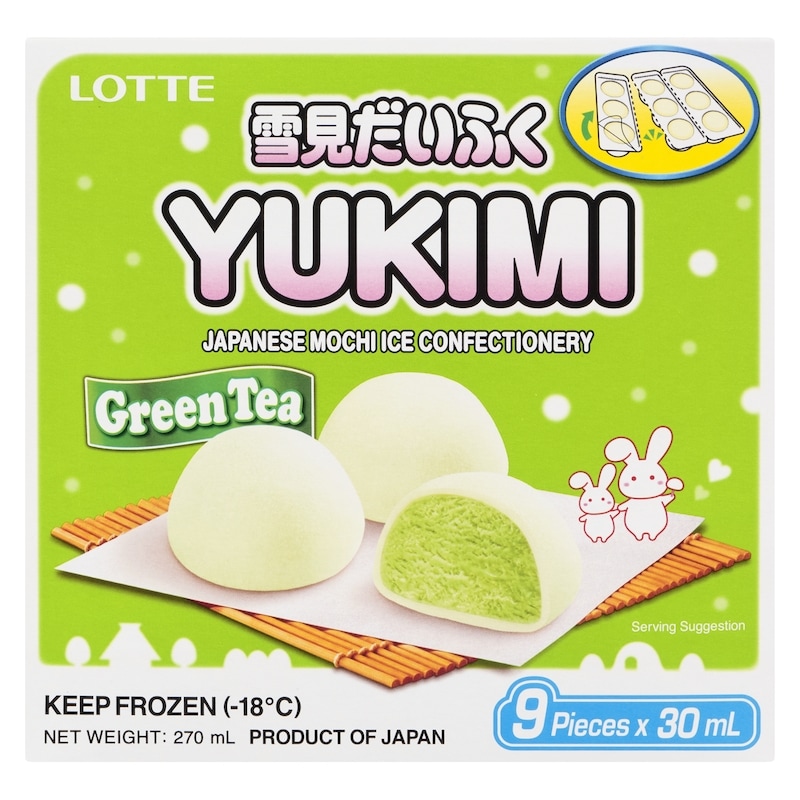 Green Tea Japanese Mochi Ice Confectionary