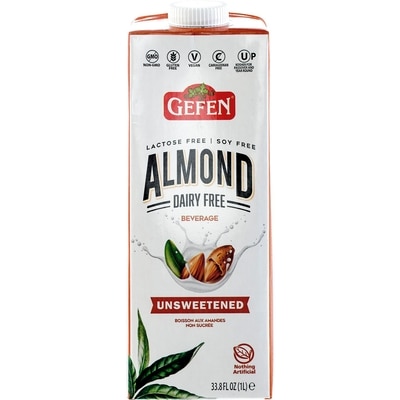 Gefen Almond Beverage Unsweetened 1 l, $0.50/100ml