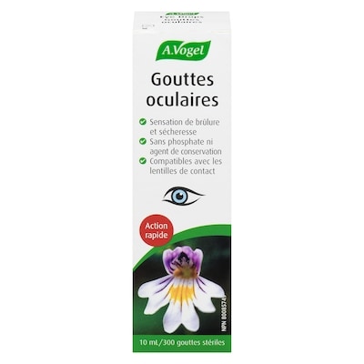 A Vogel Gouttes Oculaires Sensation De Brûlure Et Sécheresse 10 ml, 139,90 $/100ml