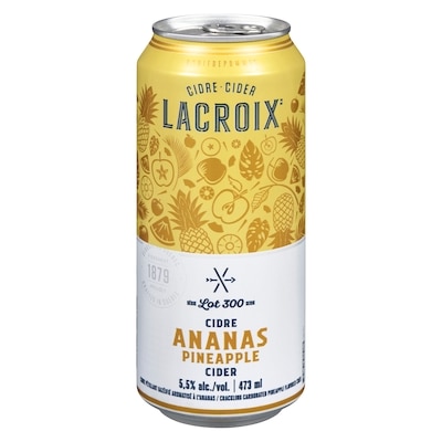 Lacroix Lacroix Lot 300 Ananas (ID required at pick-up) 473 ml, $0.84/100ml